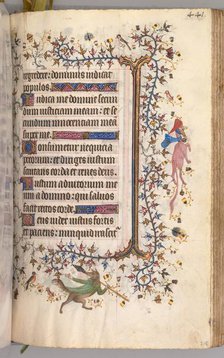 Hours of Charles the Noble, King of Navarre (1361-1425): fol. 215r, Text, c. 1405. Creator: Master of the Brussels Initials and Associates (French).