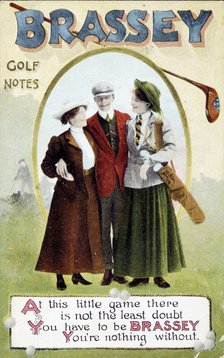 'Brassey', Golf notes, 1903. Artist: Unknown