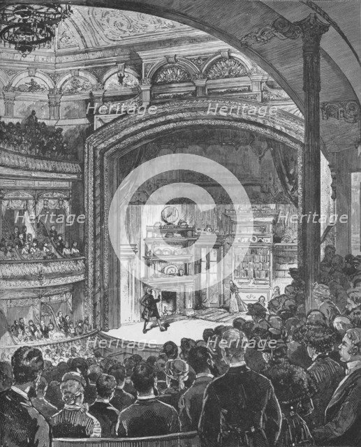 'The School for Scandal on opening night, January 4th', c1882, (1938). Artist: C Graham.