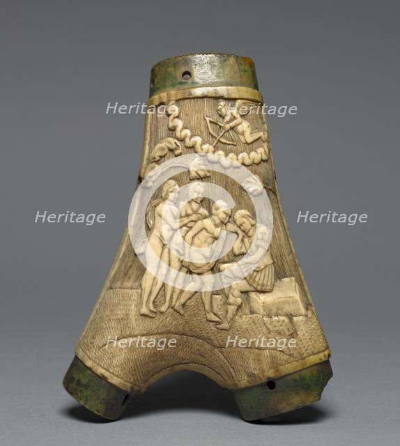 Powder Flask, c. 1550-1580. Creator: Unknown.