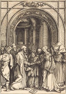 The Betrothal of the Virgin, c. 1504/1505. Creator: Albrecht Durer.