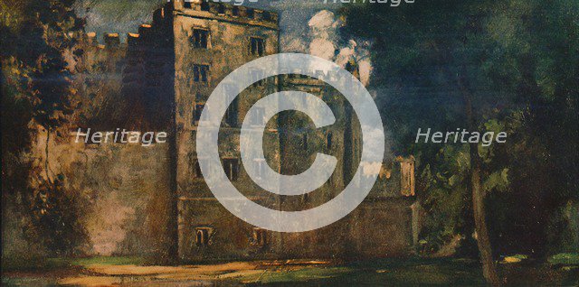 'Lollard's Tower, Lambeth Palace', 1912. Artist: Unknown.