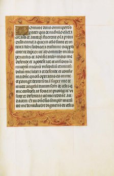 Decorated Text Page; Spinola Hours, about 1510-1520. Creator: Unknown.