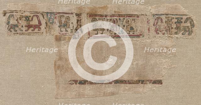 Fragment of a Tiraz-Style Textile, 1081 - 1094. Creator: Unknown.