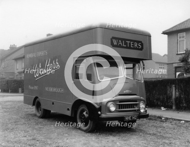 Austin FE 1957 removal van, belonging to Walters Removals, Mexborough, South Yorkshire, 1957. Artist: Michael Walters