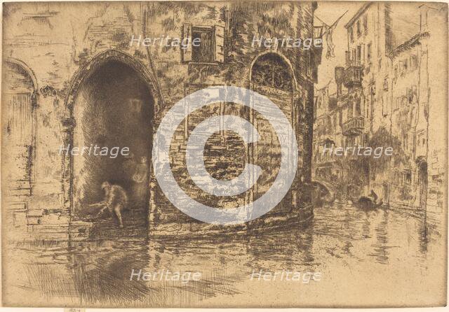 Two Doorways, 1880. Creator: James Abbott McNeill Whistler.
