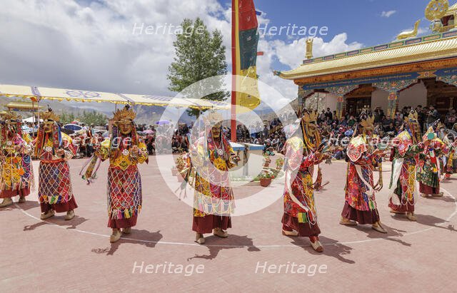 Tak Tok Festival, Tak Tok Gompa, Ladakh, India, 2023. Creator: Peter Thompson.