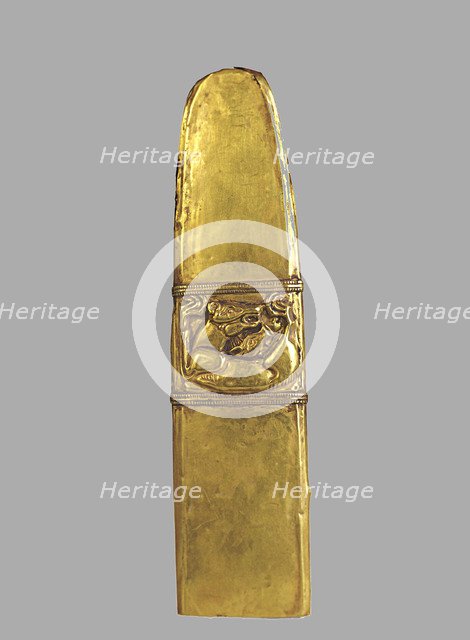 Cover to Sword Sheath, 5th cen. BC. Artist: Scythian Art  