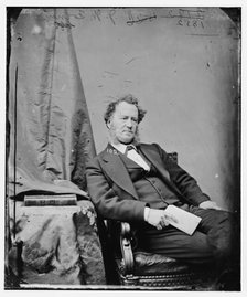 John W. Forney, between 1860 and 1875. Creator: Unknown.