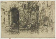 Two Doorways, 1880. Creator: James McNeill Whistler (American, 1834-1903).