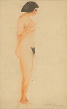 Nude, 1930. Creator: Zolo Palugyay.