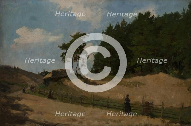 Landscape, 1886. Creator: Kazimierz Alchimowicz.