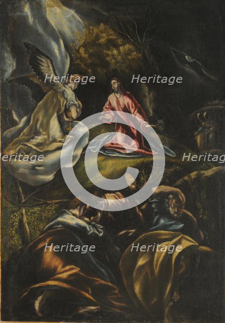 The Agony in the Garden, 1600-1607. Creator: El Greco, Dominico (1541-1614).