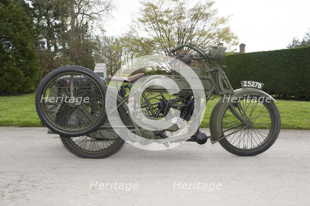 1917 Vickers Clyno Combination Artist: Unknown.