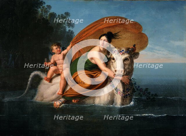 The Rape of Europa, 1828-1829. Creator: Patania, Giuseppe (1780-1852).