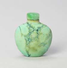 Spade-Shaped Snuff Bottle, Qing dynasty (1644-1911), 1800-1900. Creator: Unknown.