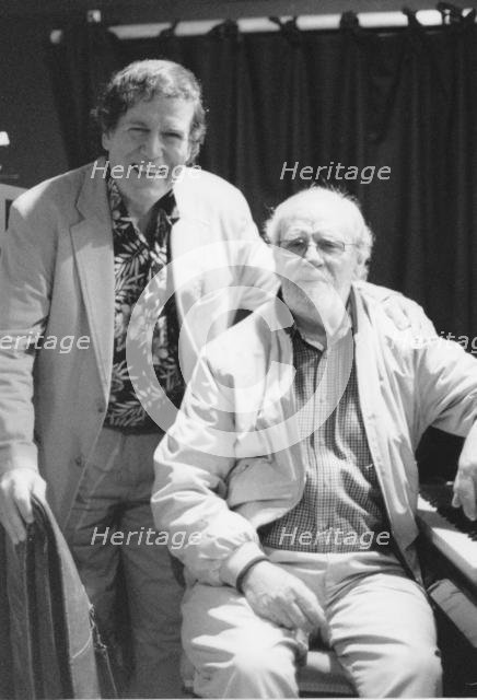 Campbell Burnap and Eddie Harvey, Bulls Head, Barnes, London, 2006. Creator: Brian Foskett.