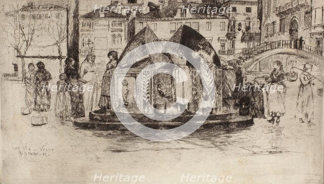 Pozzo San Vio, 1882. Creator: Otto Henry Bacher.