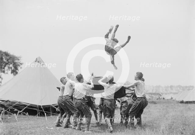 Boy Scouts - Gettysburg, 1913. Creator: Bain News Service.