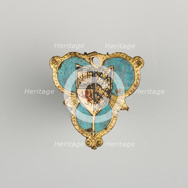 Pendant for Horse Trappings, Spanish, 15th century. Creator: Unknown.