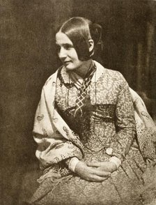 Miss Fillaus, Printed c.1910. Creator: Hill & Adamson.