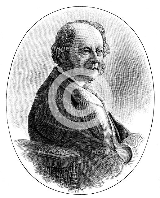 Friedrich Ferdinand Graf von Beust (1809-1886), Austrian statesman. Artist: Unknown