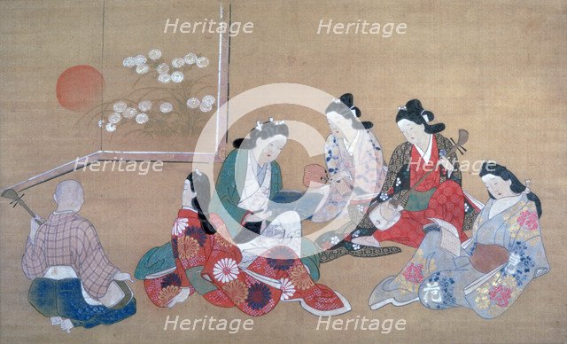 'Musical Party', c1690. Artist: Hishikawa Moronobu