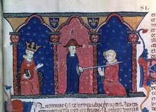 Raymond VII receives absolution, (c1296). Artist: Unknown