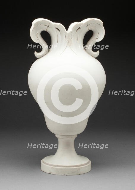 Vase, Sèvres, c. 1755. Creator: Sèvres Porcelain Manufactory.