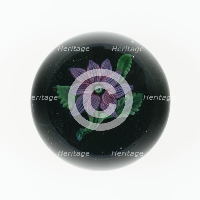 Paperweight, France, c. 1845-60. Creator: Saint-Louis Glassworks.