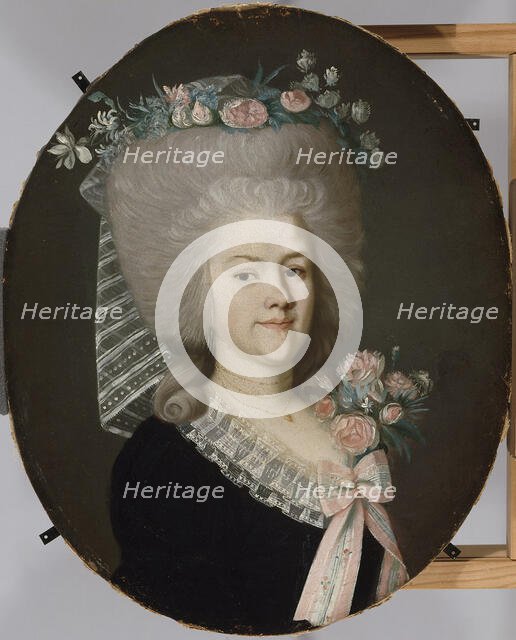 Brita Elisabet Gyllenspetz, 1785-1787. Creator: Nils Schillmark.