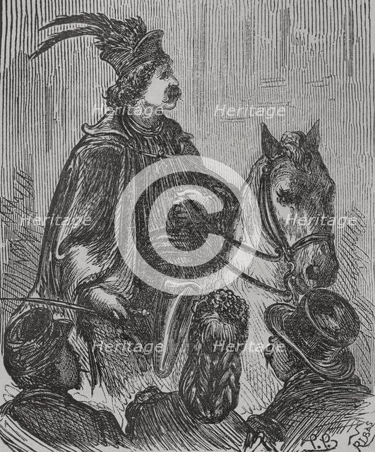 Garibaldian of the Commune, Paris Commune, France, 1871. Creator: Ribas.