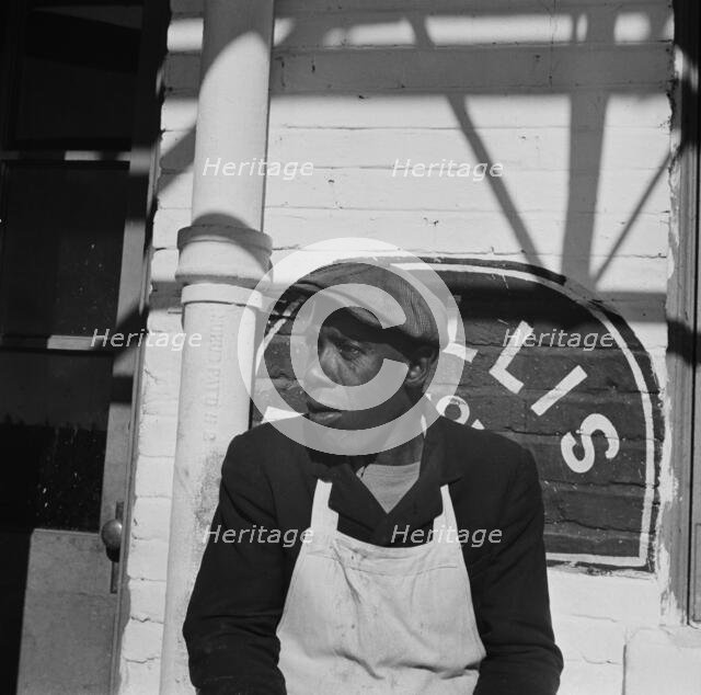 Dock worker, Washington, D.C., 1942. Creator: Gordon Parks.