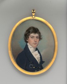 Isaac O'Brien L. McPherson, 1823. Creator: Charles Fraser.
