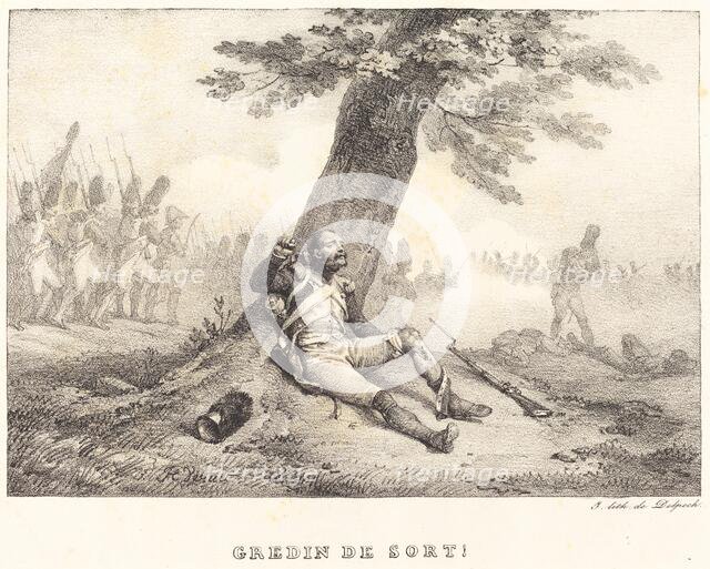 Gredin de Sort!.... Creator: Emile Jean-Horace Vernet.