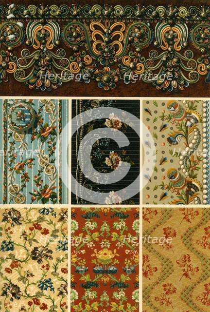 Lace weaving and embroidery, France, 17th and 18th century, (1898). Creator: Unknown.