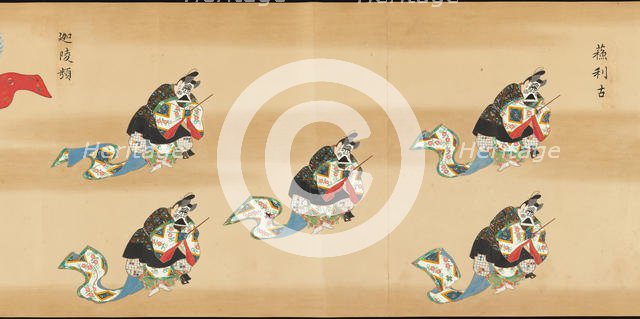 Bugaku Scroll, 17th century. Creator: Unknown.