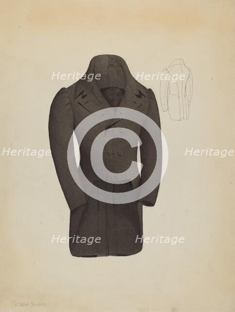 Tail Coat, c. 1937. Creator: Creighton Kay-Scott.