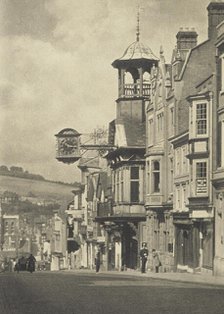 High Street, Guildford, Surrey. From the album: Photograph album - England, 1920s. Creator: Harry Moult.