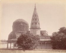 Buddhist Temple, Agra, 1860s-70s. Creator: Unknown.