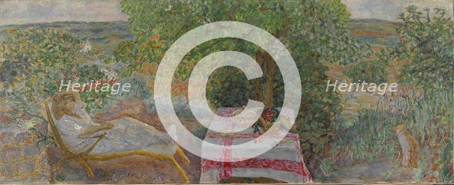 Rest Time in the Garden (Sieste au jardin), 1914.