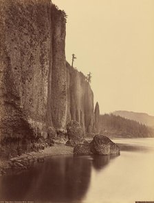 Cape Horn, Columbia River, Oregon, 1867. Creator: Carleton Emmons Watkins.