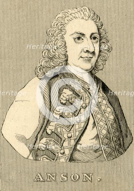 'Anson', (1697-1762), 1830. Creator: Unknown.