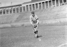 Joe Gedeon, Washington Al, at University of Virginia, Charlottesville (Baseball), ca. 1913. Creator: Harris & Ewing.