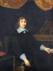 Portrait of Nicolas Fouquet (1615-1680), 1653. Creator: Le Brun, Charles (1619-1690).