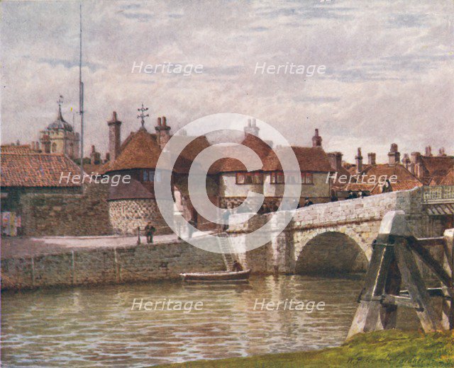 'The Barbican, Sandwich', 1907. Artist: William Biscombe Gardner.