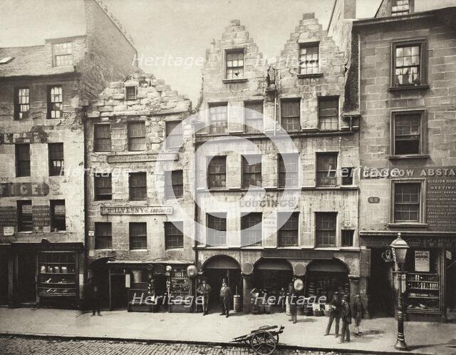 Old Buildings In High Street, Nos. 17-27 (#16), Printed 1900. Creator: Thomas Annan.
