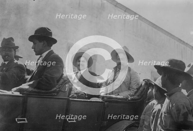 (Man accused of killing Benton) Maj. Rodolfo Fierro & Villa, 1914. Creator: Bain News Service.