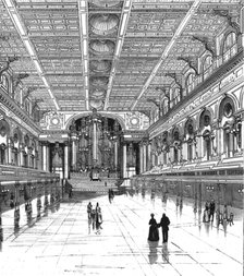''The Centennial Hall at Sydney, New South Wales; The Interior of the largest public hall...', 1890. Creator: Unknown.