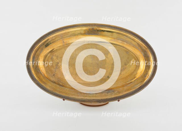 Pair of Platters, Paris, 1800/12. Creator: Jean Baptiste Claude Odiot.